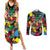 Unapologetically Black Couples Matching Summer Maxi Dress and Long Sleeve Button Shirt Civil Rights Leaders - Wonder Print Shop