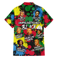 Unapologetically Black Family Matching Off Shoulder Maxi Dress and Hawaiian Shirt Civil Rights Leaders - Wonder Print Shop