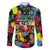 Unapologetically Black Family Matching Off Shoulder Short Dress and Hawaiian Shirt Civil Rights Leaders - Wonder Print Shop