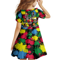 Unapologetically Black Family Matching Short Sleeve Bodycon Dress and Hawaiian Shirt Civil Rights Leaders - Wonder Print Shop