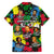 Unapologetically Black Family Matching Short Sleeve Bodycon Dress and Hawaiian Shirt Civil Rights Leaders - Wonder Print Shop
