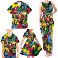 Unapologetically Black Family Matching Tank Maxi Dress and Hawaiian Shirt Civil Rights Leaders - Wonder Print Shop