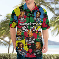 Unapologetically Black Hawaiian Shirt Civil Rights Leaders - Wonder Print Shop