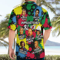 Unapologetically Black Hawaiian Shirt Civil Rights Leaders - Wonder Print Shop