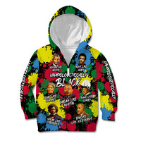 Unapologetically Black Kid Hoodie Civil Rights Leaders - Wonder Print Shop
