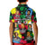 Unapologetically Black Kid Polo Shirt Civil Rights Leaders