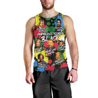 Unapologetically Black Men Tank Top Civil Rights Leaders - Wonder Print Shop