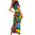 Unapologetically Black Short Sleeve Bodycon Dress Civil Rights Leaders - Wonder Print Shop