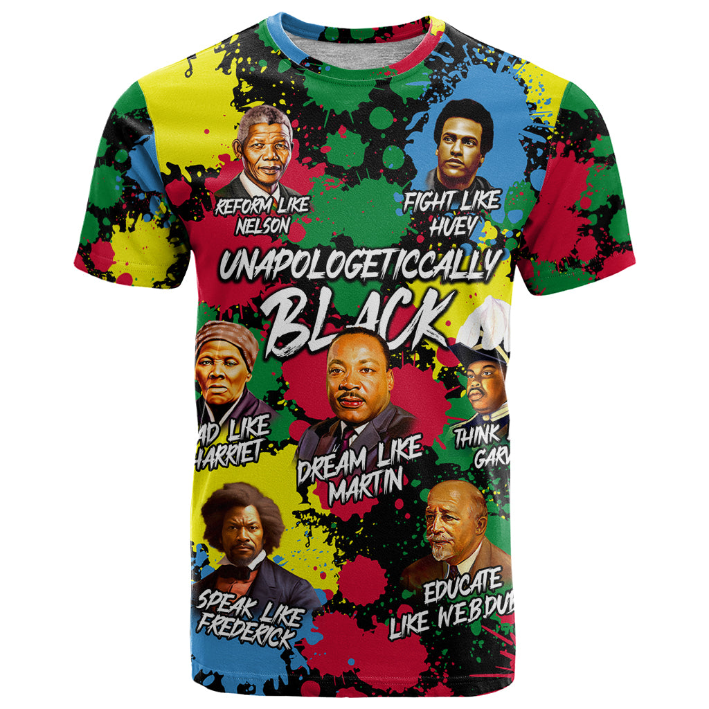 Unapologetically Black T Shirt Civil Rights Leaders