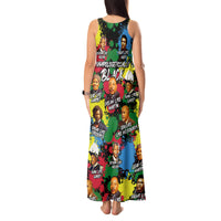 Unapologetically Black Tank Maxi Dress Civil Rights Leaders - Wonder Print Shop