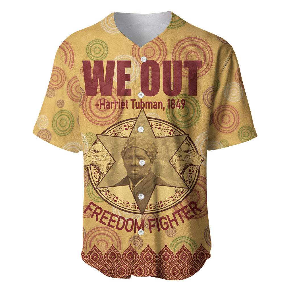 We Out 1849 African-American Baseball Jersey Harriet Tubman - Wonder Print Shop