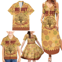 We Out 1849 African-American Family Matching Summer Maxi Dress and Hawaiian Shirt Harriet Tubman - Wonder Print Shop