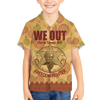 We Out 1849 African-American Family Matching Summer Maxi Dress and Hawaiian Shirt Harriet Tubman - Wonder Print Shop