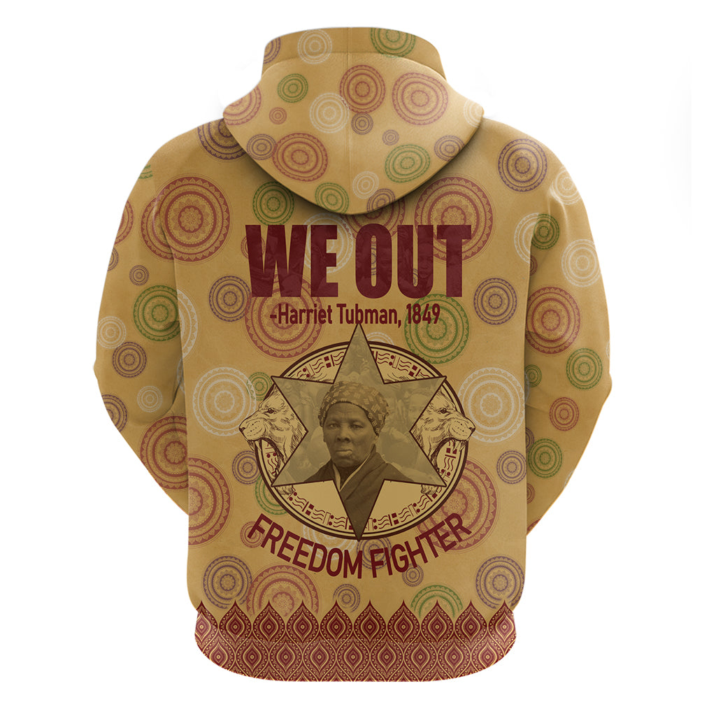 We Out 1849 African-American Hoodie Harriet Tubman - Wonder Print Shop