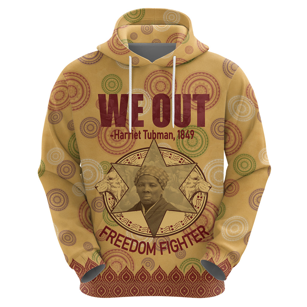 We Out 1849 African-American Hoodie Harriet Tubman - Wonder Print Shop