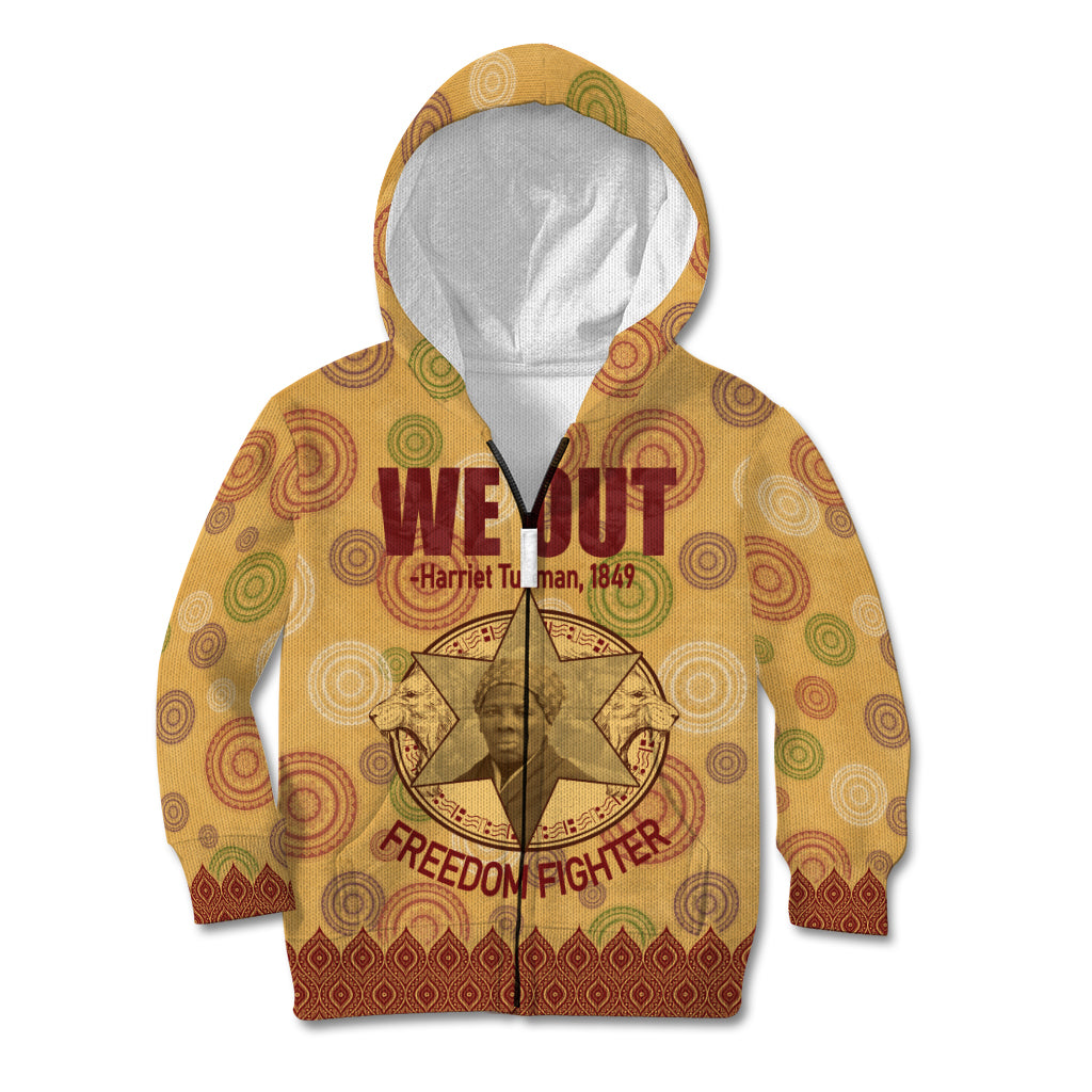 We Out 1849 African-American Kid Hoodie Harriet Tubman - Wonder Print Shop