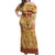 We Out 1849 African-American Off Shoulder Maxi Dress Harriet Tubman - Wonder Print Shop