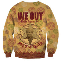 We Out 1849 African-American Sweatshirt Harriet Tubman - Wonder Print Shop
