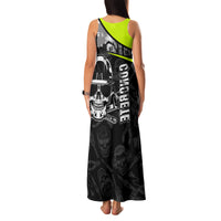 Concrete Finisher Skull on Site Family Matching Tank Maxi Dress and Hawaiian Shirt - Wonder Print Shop