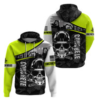 Concrete Finisher Skull on Site Hoodie - Wonder Print Shop