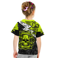 Personalised Electricians Skull Kid T Shirt - Wonder Print Shop