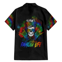 LGBT Rockin The Rainbow Life Skull Family Matching Mermaid Dress and Hawaiian Shirt - Wonder Print Shop