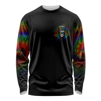 LGBT Rockin The Rainbow Life Skull Long Sleeve Shirt - Wonder Print Shop