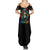 LGBT Rockin The Rainbow Life Skull Summer Maxi Dress - Wonder Print Shop