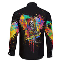 LGBT Family Matching Off Shoulder Long Sleeve Dress and Hawaiian Shirt Love Is Love Pride - Wonder Print Shop