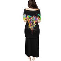 LGBT Family Matching Puletasi Dress and Hawaiian Shirt Love Is Love Pride - Wonder Print Shop