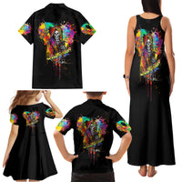 LGBT Family Matching Tank Maxi Dress and Hawaiian Shirt Love Is Love Pride - Wonder Print Shop