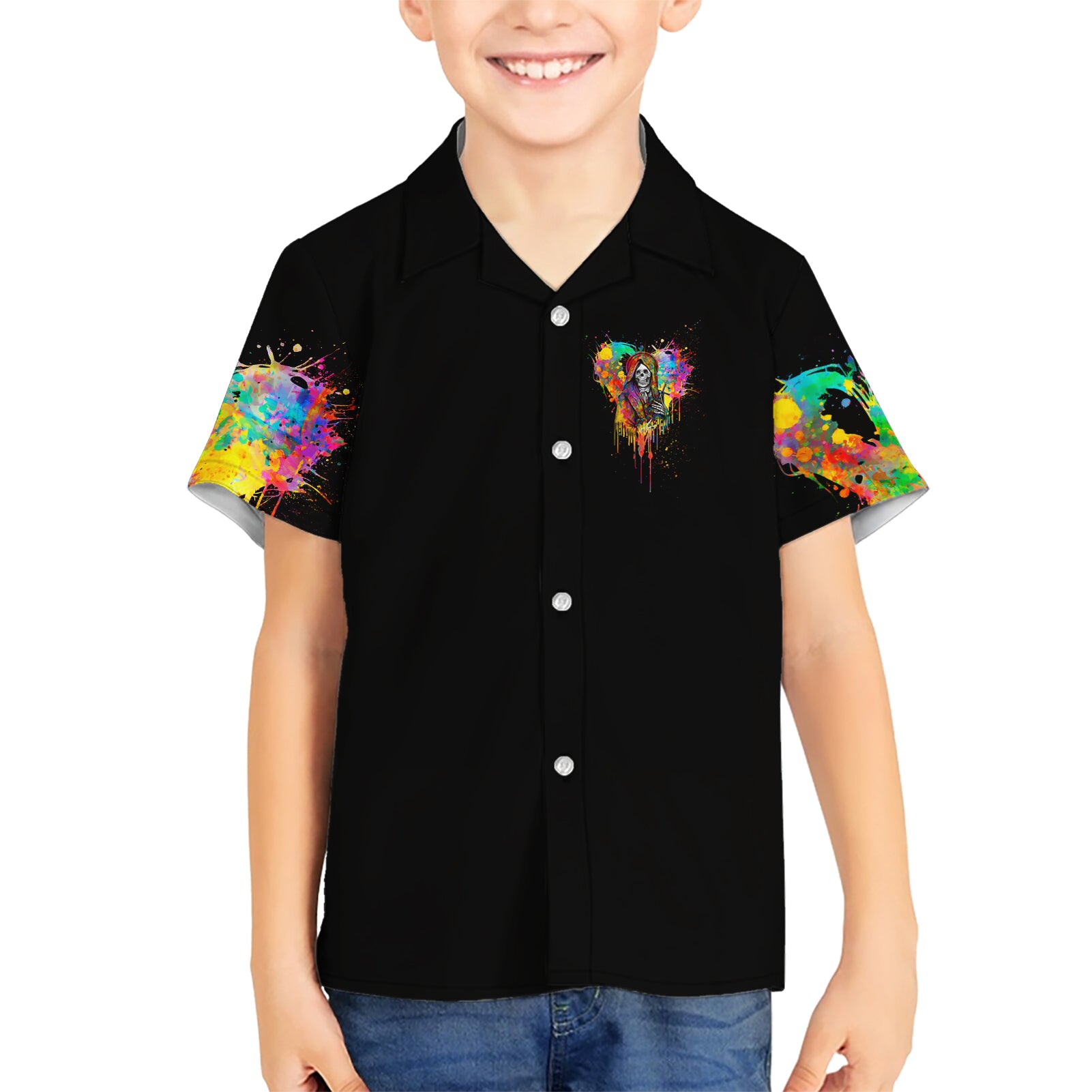 LGBT Kid Hawaiian Shirt Love Is Love Pride - Wonder Print Shop