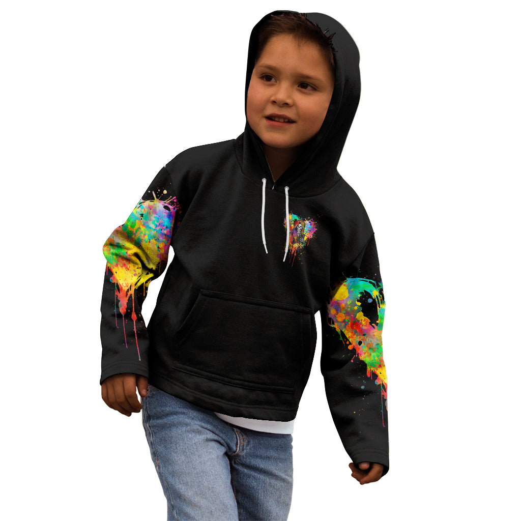 LGBT Kid Hoodie Love Is Love Pride - Wonder Print Shop
