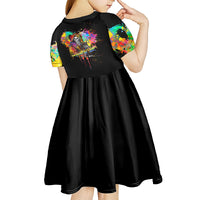 LGBT Kid Short Sleeve Dress Love Is Love Pride - Wonder Print Shop