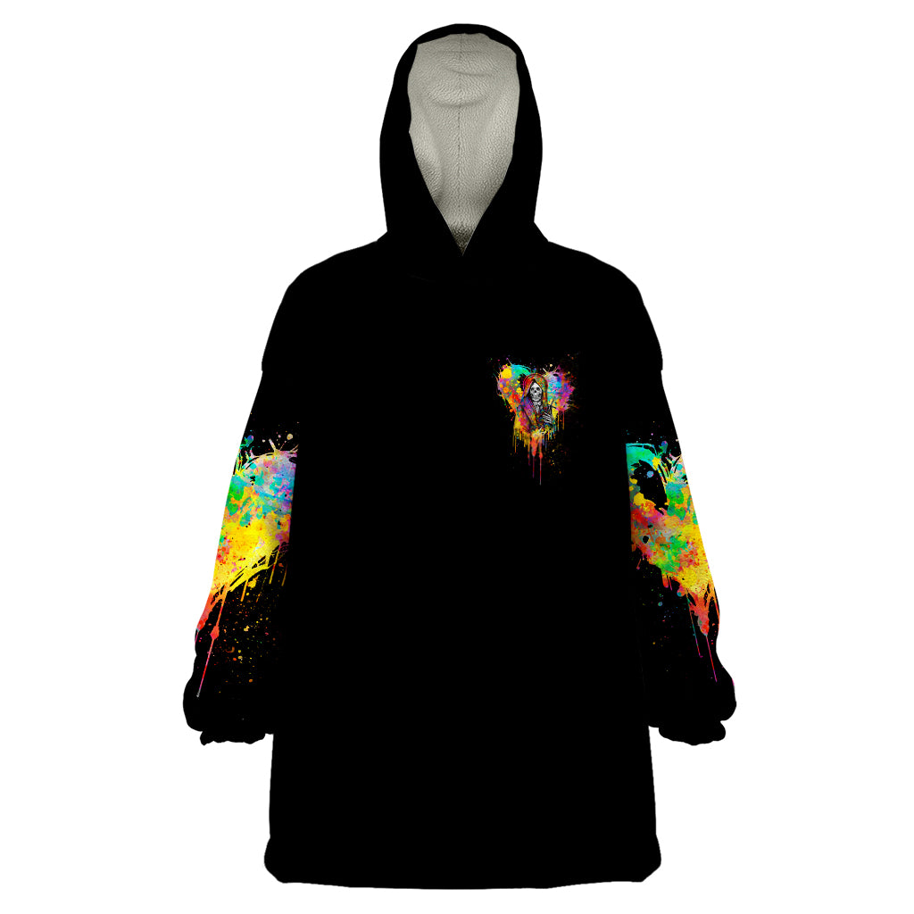 LGBT Wearable Blanket Hoodie Love Is Love Pride - Wonder Print Shop