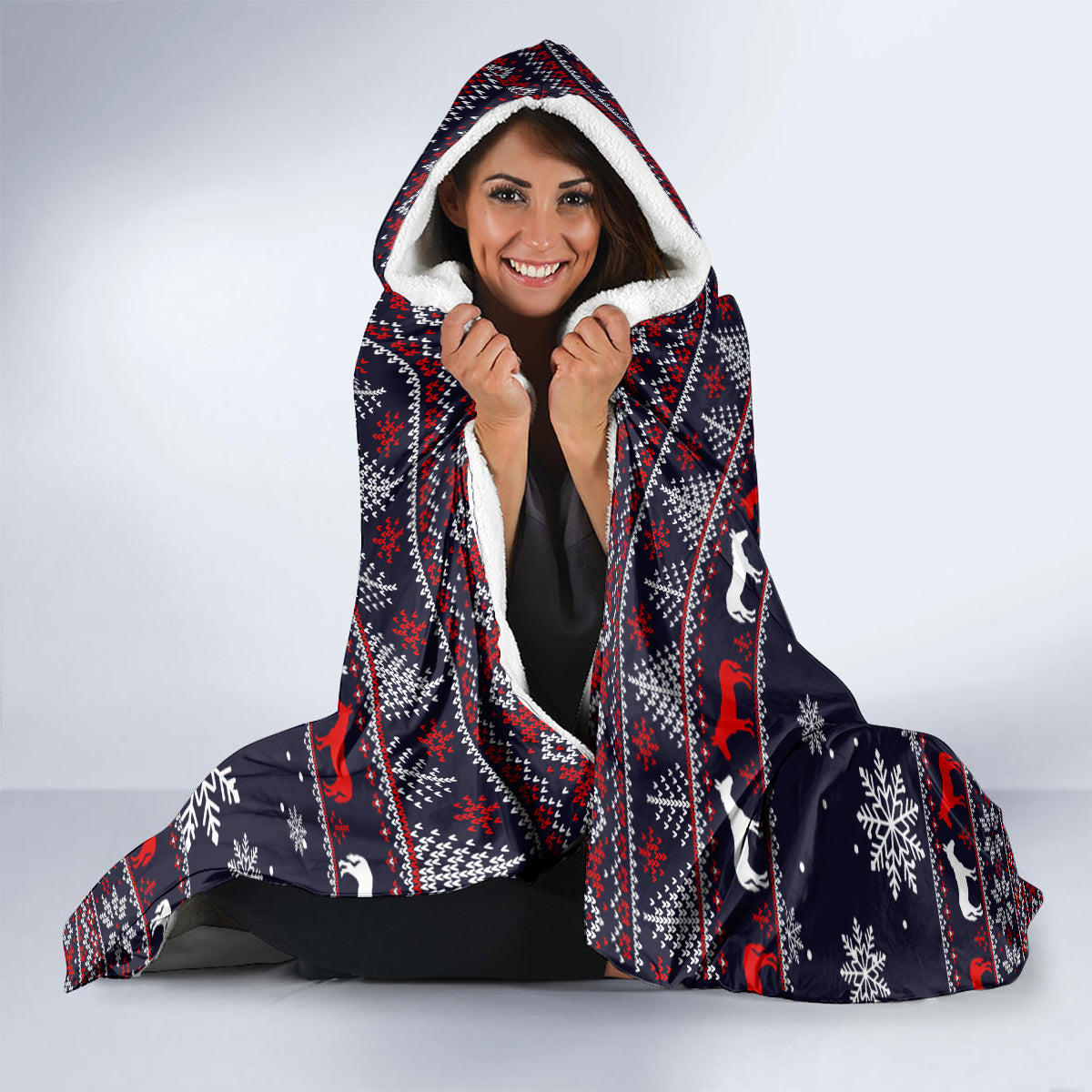funny-donkeys-christmas-hooded-blanket-merry-kissmyass