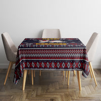 Funny Donkeys Christmas Tablecloth Merry Kissmyass - Wonder Print Shop