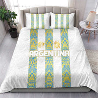 Argentina Football 2024 Bedding Set The White and Sky Blue - Wonder Print Shop