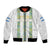 Argentina Football 2024 Bomber Jacket The White and Sky Blue - Wonder Print Shop