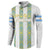 Argentina Football 2024 Button Sweatshirt The White and Sky Blue - Wonder Print Shop