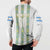 Argentina Football 2024 Button Sweatshirt The White and Sky Blue - Wonder Print Shop