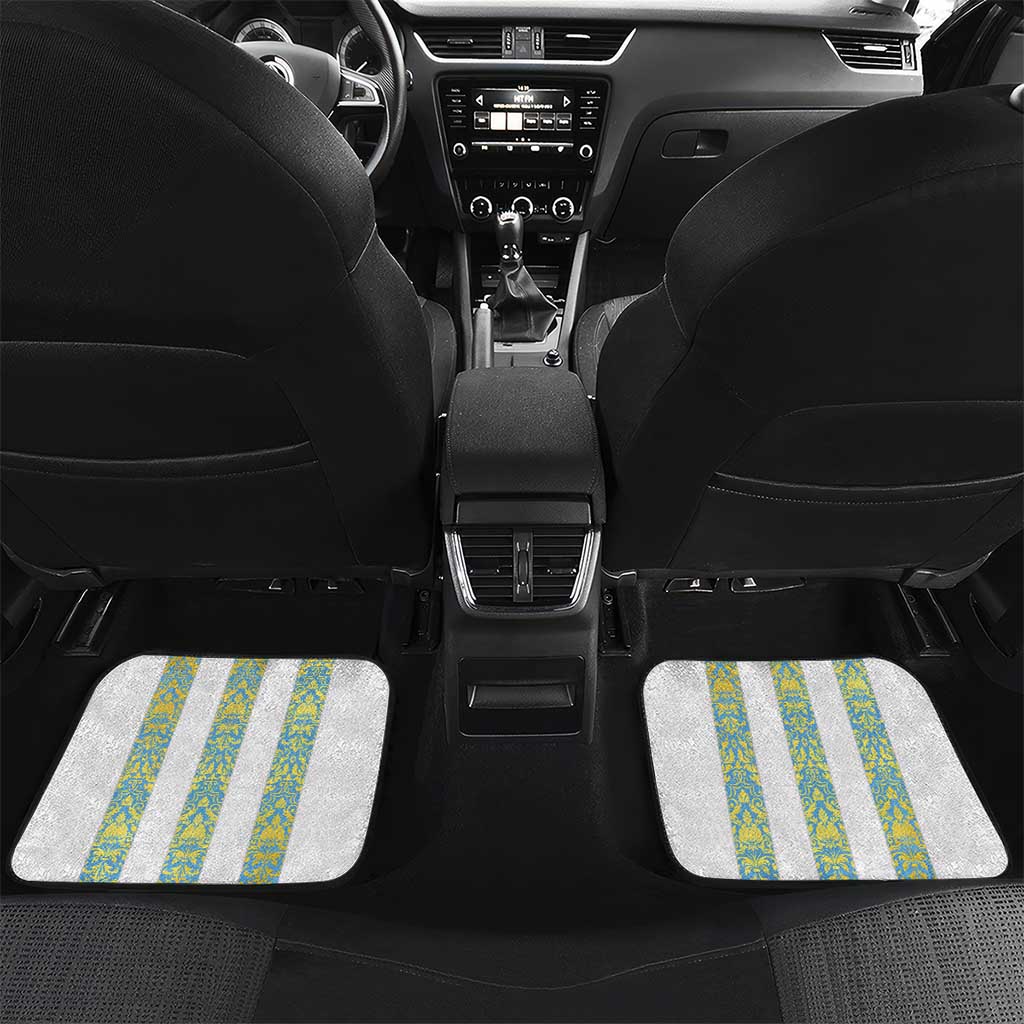 Argentina Football 2024 Car Mats The White and Sky Blue - Wonder Print Shop
