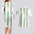 Argentina Football 2024 Couples Matching Long Sleeve Bodycon Dress and Hawaiian Shirt The White and Sky Blue - Wonder Print Shop