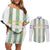 Argentina Football 2024 Couples Matching Off Shoulder Short Dress and Long Sleeve Button Shirt The White and Sky Blue - Wonder Print Shop