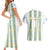 Argentina Football 2024 Couples Matching Short Sleeve Bodycon Dress and Hawaiian Shirt The White and Sky Blue - Wonder Print Shop