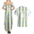 Argentina Football 2024 Couples Matching Summer Maxi Dress and Hawaiian Shirt The White and Sky Blue - Wonder Print Shop
