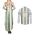Argentina Football 2024 Couples Matching Summer Maxi Dress and Long Sleeve Button Shirt The White and Sky Blue - Wonder Print Shop
