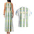 Argentina Football 2024 Couples Matching Tank Maxi Dress and Hawaiian Shirt The White and Sky Blue - Wonder Print Shop