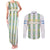 Argentina Football 2024 Couples Matching Tank Maxi Dress and Long Sleeve Button Shirt The White and Sky Blue - Wonder Print Shop