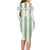 Argentina Football 2024 Family Matching Long Sleeve Bodycon Dress and Hawaiian Shirt The White and Sky Blue - Wonder Print Shop